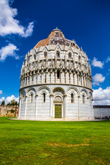 Obraz premium Pisa Baptistery of St. John - Pisa, Italy, Europe