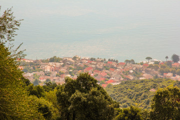 paese sul mare in Corsica