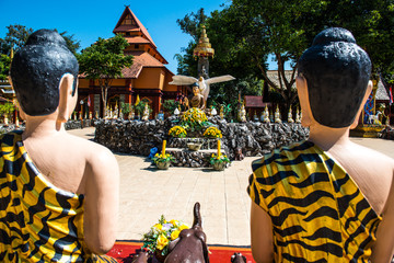 Buddhism statue at Wiang Ka Long cultural city