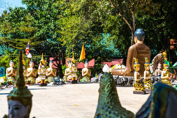 Buddhism statue at Wiang Ka Long cultural city