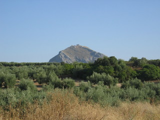 Fototapeta premium One summer day in Martos, Jaen, Andalusia, Spain
