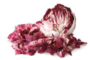Chopped red cabbage