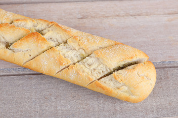 Baguette mit Kräuterbutter