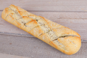 Baguette mit Kräuterbutter