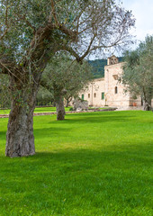 The ancient rural farms in Puglia