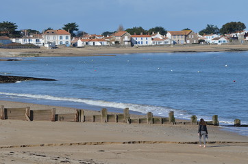 Plage du vieil, &icirc;le de Noirmoutier, France