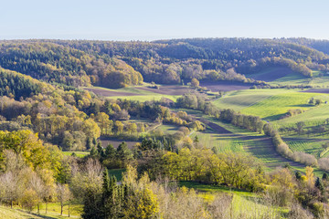 around Einkorn near Schwaebisch Hall