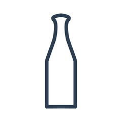 Bottle icon on white background.