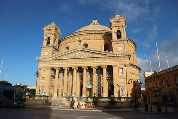 Fototapeta na wymiar Mosta Dome (Rotunda of Mosta), Mosta, Malta