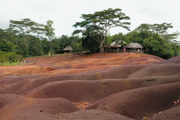 National park near village Chamarel, Mauritius