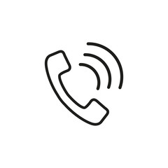 Handset online icon