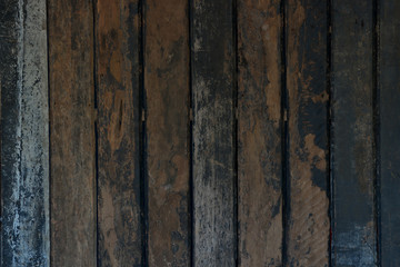Dark brown wooden texture for background and backdrop
