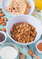 breakfast with granola