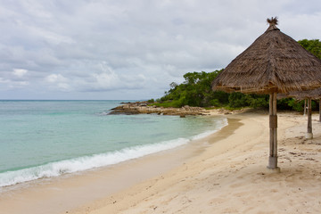 Beach on tropical island