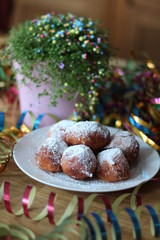 Karneval Krapfen zum Fasching