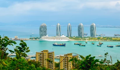 Foto op Plexiglas Sanya, Hainan Island, China © Nancy Pauwels