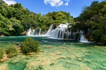 Wodospady Krka, Chorwacja