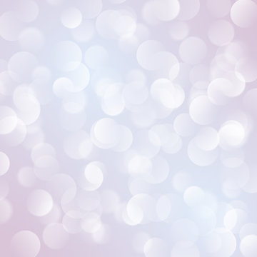 Vector abstract background with soft boken lights.