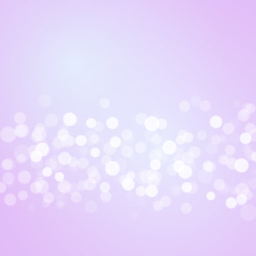 Vector abstract pink background with boken lights.