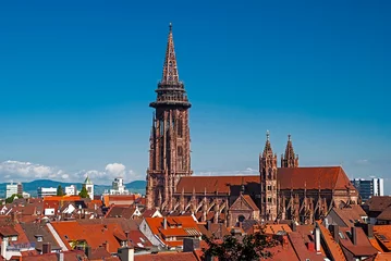 Freiburger Münster in Freiburg im Breisgau, Schwarzwald © mojolo