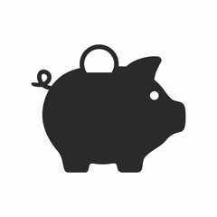 Piggy bank icon