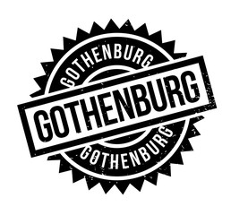 Gothenburg rubber stamp. Grunge design with dust scratches. Effects can be easily removed for a clean, crisp look. Color is easily changed.
