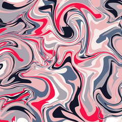 Abstract vector marbling texture. Marbling background for design