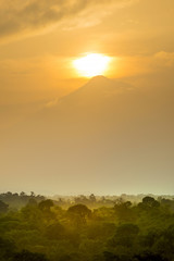 Volcan Tajumulco Guatemala Sunset