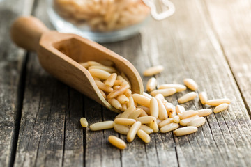 Tasty pine nuts.