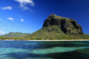 Fototapeta na wymiar Le Morne Brabant, Mauritius