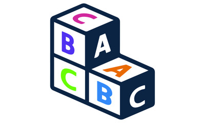 Alphabet Cubes Icon