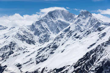 Fototapeta na wymiar Caucasus mountains in Russia