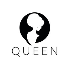 Beauty logo. An elegant logo for beauty, fashion and hairstyle related business.