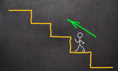 Step by step to the top