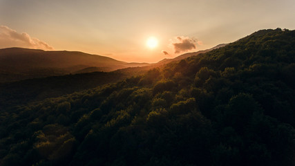 sunset in the mountains © eneptor