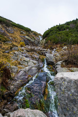 Mountains border Poland Czech Republic