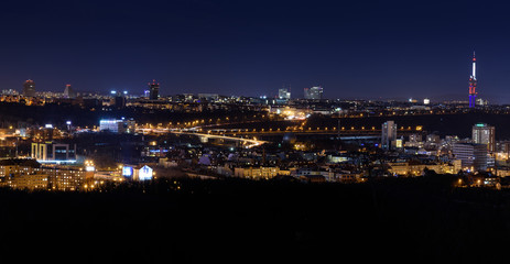 Night Prague, Czech republic