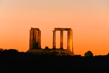 Temple of Poseidon at Kap Sounion - greece