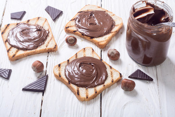 nut nougat cream sandwich