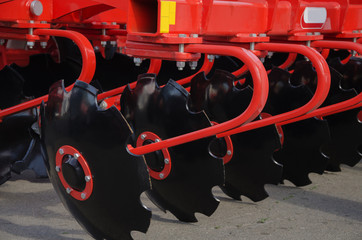 Fototapeta premium soil processing unit