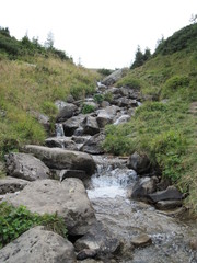 Fototapeta na wymiar Mountain stream