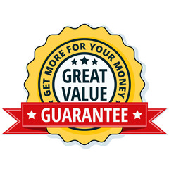 Great Value label illustration