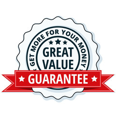 Great Value label illustration