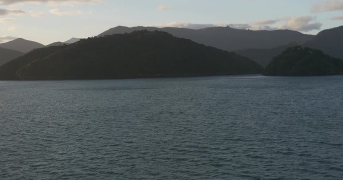 New Zealand Ferry Boat Views from South Island to North Island