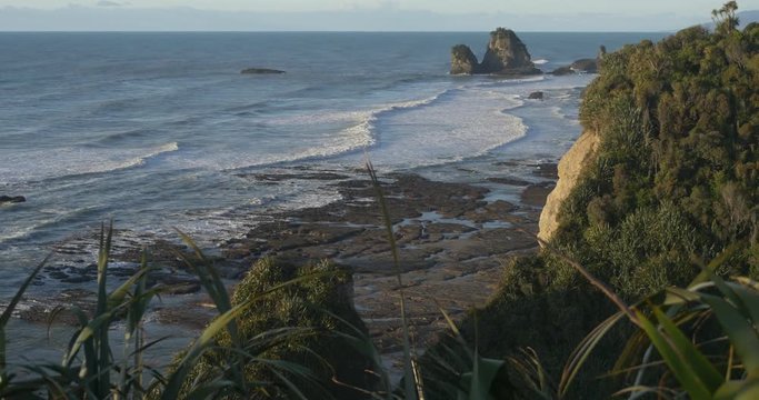 New Zealand West Coast sea shore