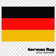 Obraz premium Bright background with flag of Germany.