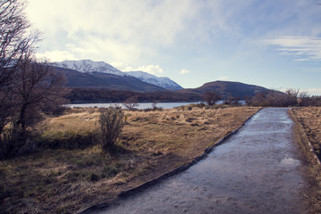 Tierra del Fuego landscape Ushuaia Argentina