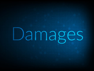Damages abstract Technology Backgound