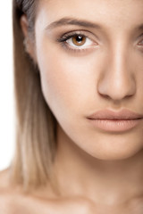 Obraz premium atrakcyjny piękny portret dziewczyny