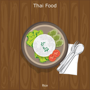 thai food Rice object